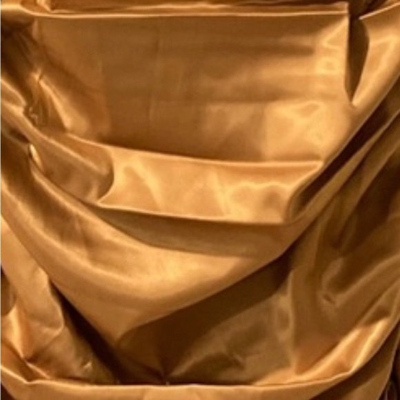 Naked‎ Wardrobe The Statement
Champagne (goldish) color Dress size Small NWT - Picture 6 of 6
